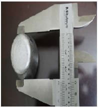 Cylinder shaped aluminum