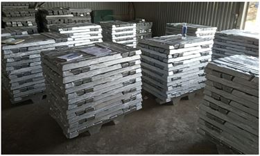 Aluminum ingots