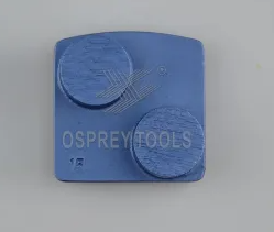 Floor flattening grinding block