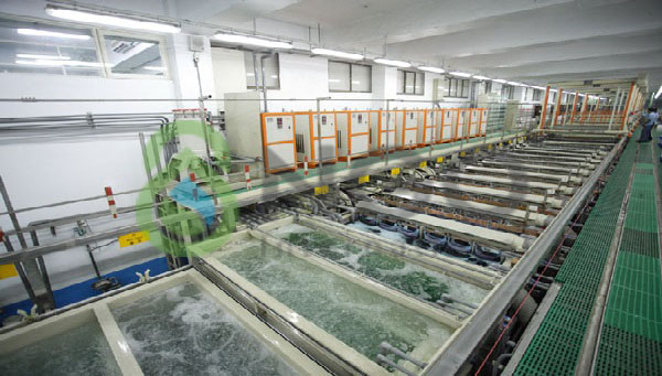 Plating waste water treatment