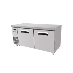 2-door freezer table