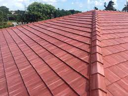 Flat roof tile