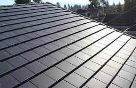 Flat roof tile