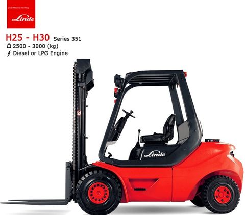 H25 Oil Forklift