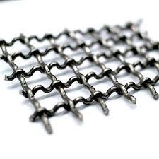 Crimped wire mesh