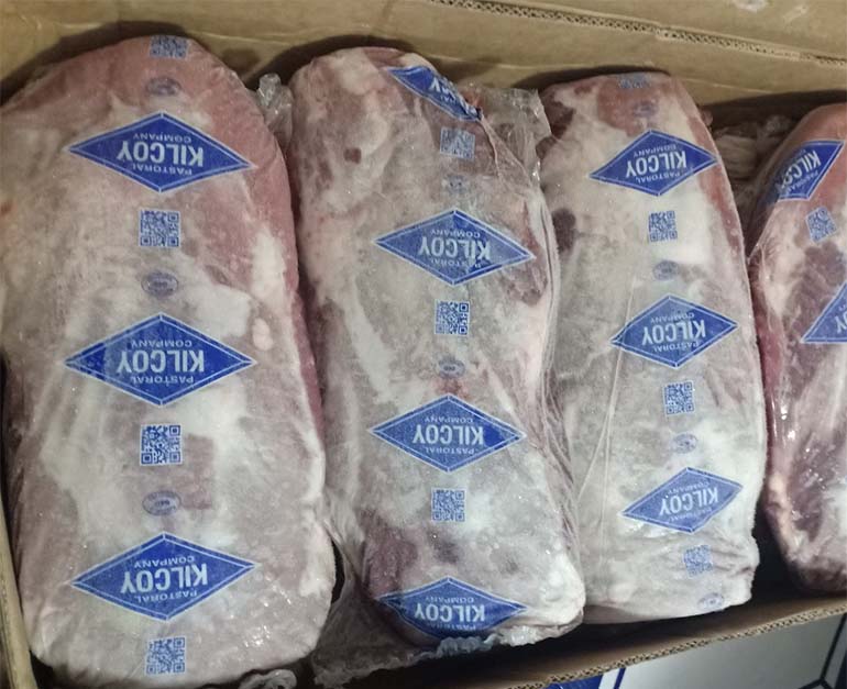Lõi nạc vai bò đông lạnh nhập khẩu Úc