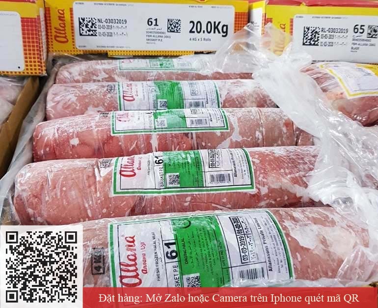 Imported frozen buffalo breast