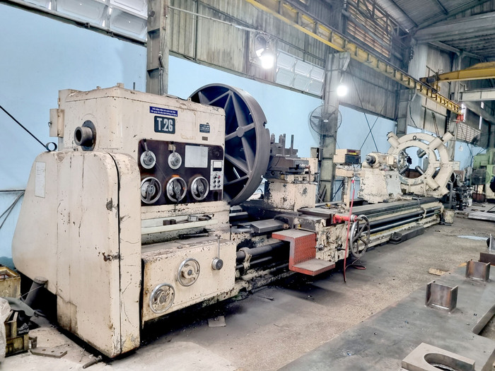 Large mechanical lathe D1710 x 6500L