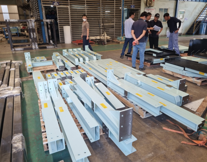 Steel structure for ship