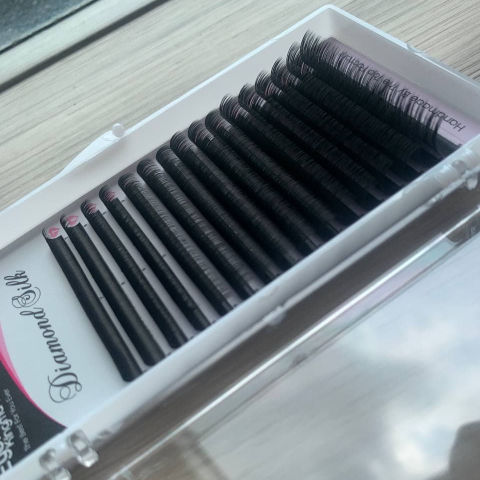 Esay Fan Mink Lashes Black Blue