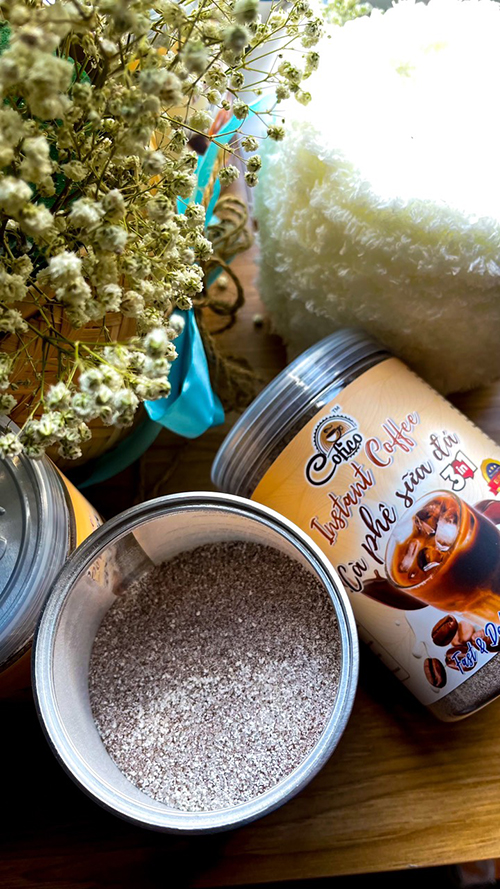Coconut milk coffee