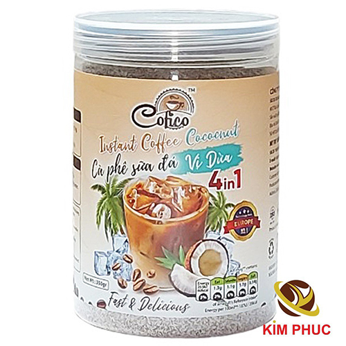 Coconut milk coffee