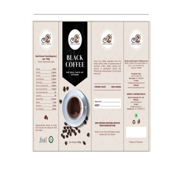 Black coffee