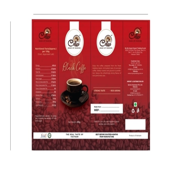 Black coffee