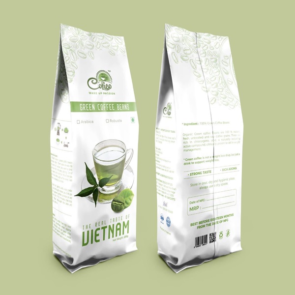 Mix coffee powder