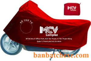 Logo Printed Motorcycle Tarpaulin