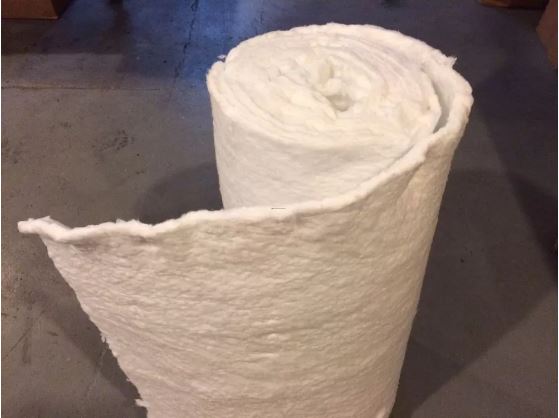 Ceramic fiber insulation blanket