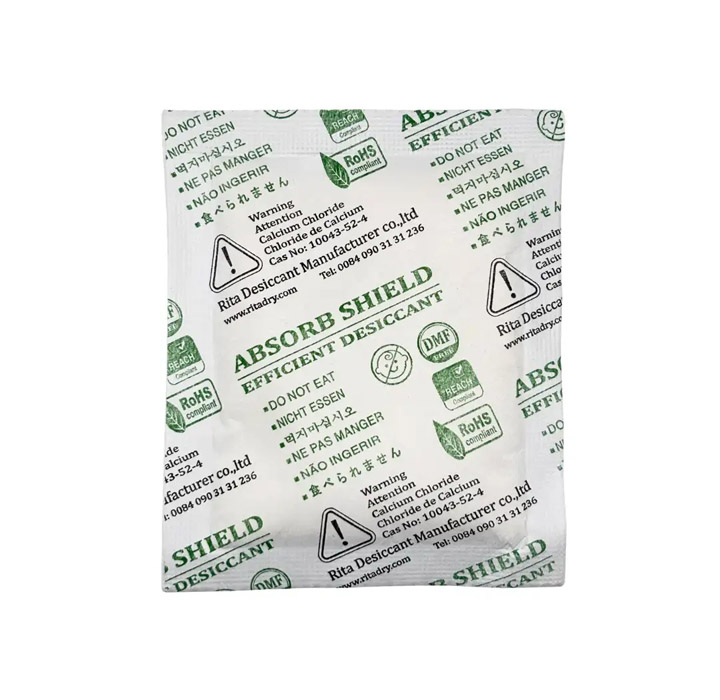 High-performance calcium chloride desiccant pack