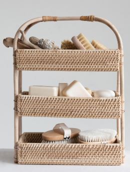 Multi-tier basket shelf