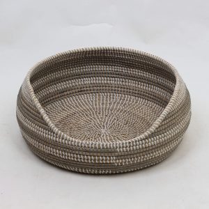 Bamboo and rattan pet house