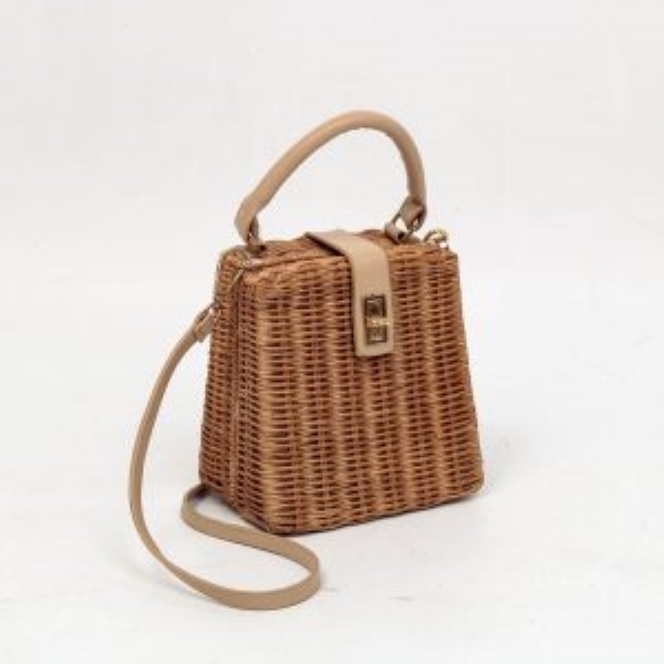 Fashion rattan handbag