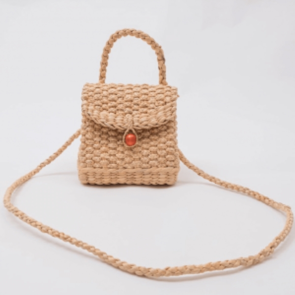 Water hyacinth handbag