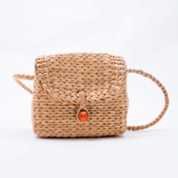 Water hyacinth handbag