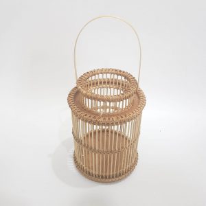 Bamboo and rattan light