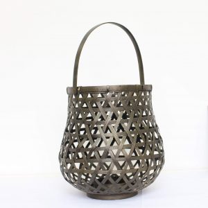 Bamboo and rattan light