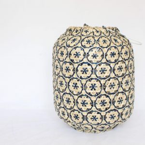Bamboo and rattan light