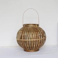Bamboo and rattan light