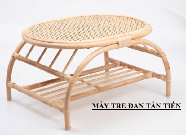 Bamboo and rattan table