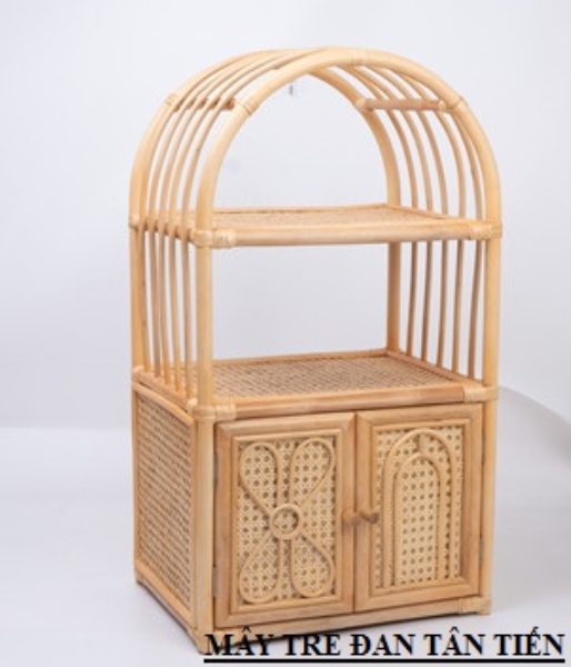Bamboo and rattan bag