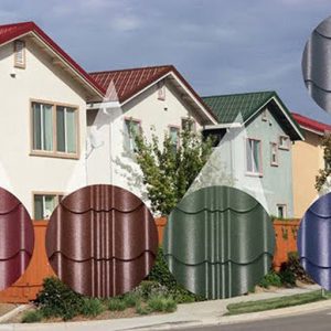 Color coated cold corrugated iron