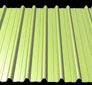 Cold corrugated iron