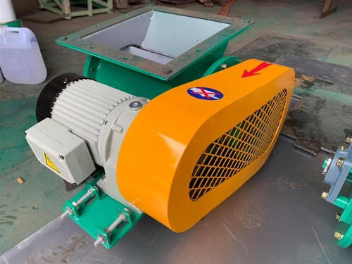 Rotary valve, screw conveyor, and belt conveyor