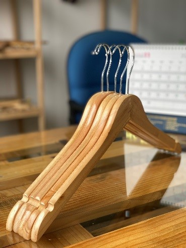Wooden Hanger - White Pine Wood