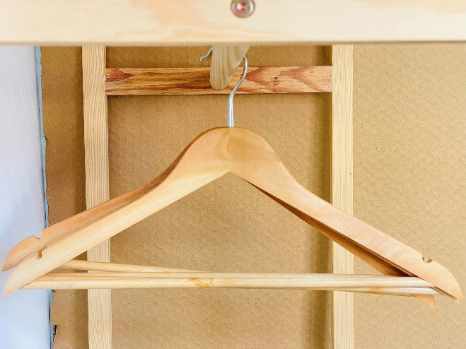 Wooden Hanger - White Pine Wood