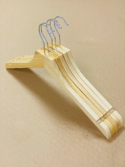 Wooden Hanger - Yellow Pine Wood