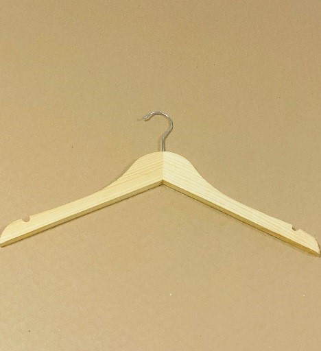 Wooden Hanger - Yellow Pine Wood
