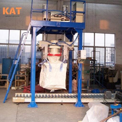 Bagging weighing scale for fertilizer