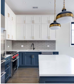 Wooden kitchen cabinet