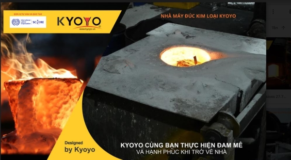 Lost wax casting