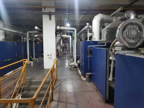 Fabric dyeing equipment