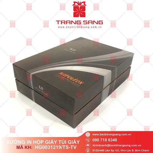 Wine packaging box