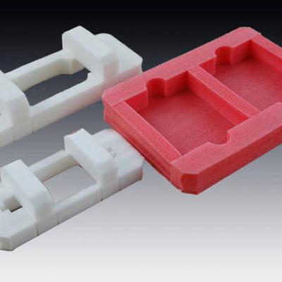 Shaped PE foam