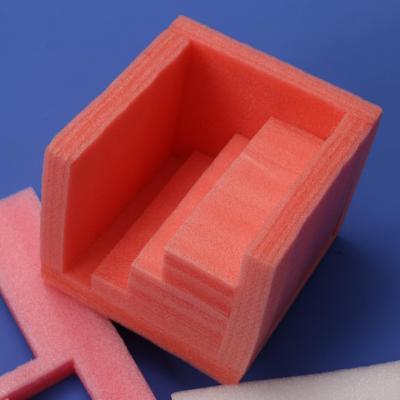 Shaped PE foam