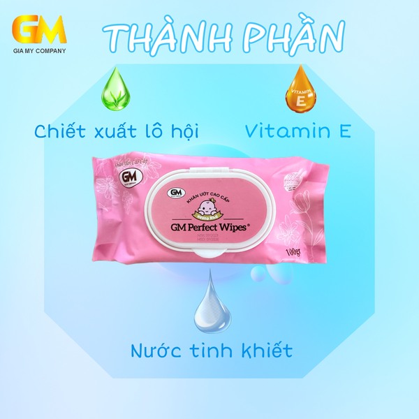 Premium wet wipes
