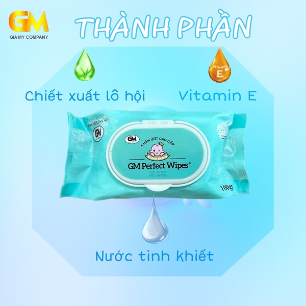 Premium wet wipes