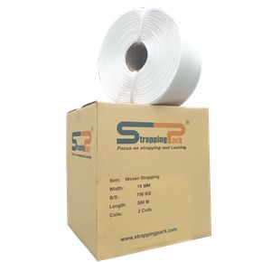 Woven cord strapping